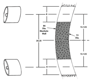 Fiberglass parallel hole formers