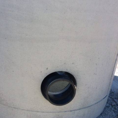 CAS 1208 profile in manhole