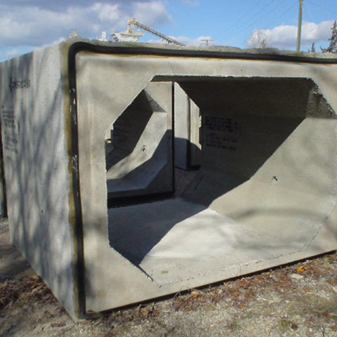 Cellular joint filler on box culvert