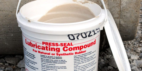 concrete pipe joint lubricant
