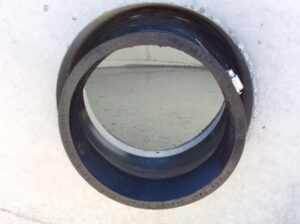 Cast-A-Seal 12-08, one of Press-Seal’s most popular cast-in connectors, installed on a precast structure.