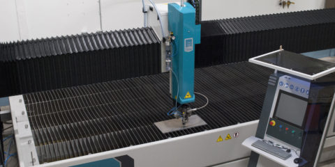 Waterjet cutting services upgraded at Press-Seal