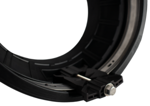 Close-up on Press-Seal PSX: Wedge Drive mechanisms.