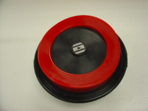 CAS 12-08 gasket and mandrel installed on casting ring.