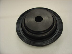 Folded CAS 12-08 gasket installed on mandrel.