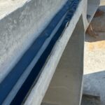 Crete-Stik applied to box culvert.