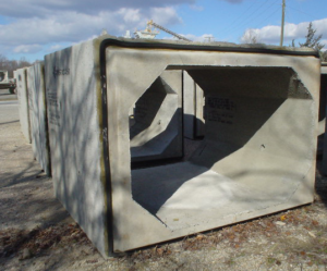 Cellular joint filler installed on a closed-cell box culvert.