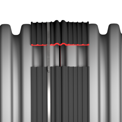 Corrugated Coupler